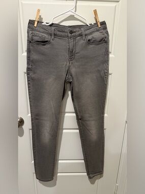 Old Navy Gray Skinny Jeans - Stretch Slim Fit